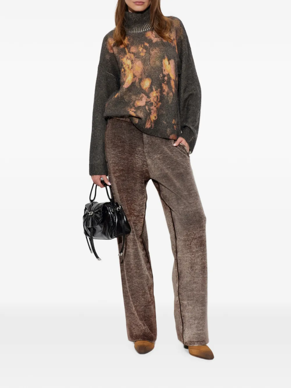 Diesel M-Ciura trui Grijs