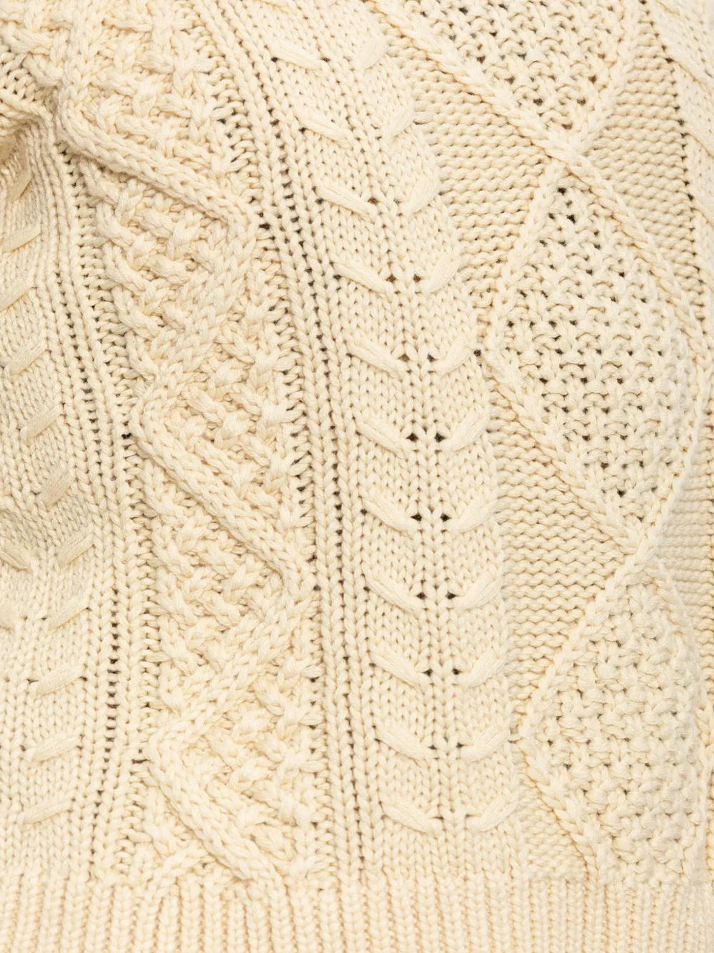 Diesel M-Intana trui met ronde hals Beige