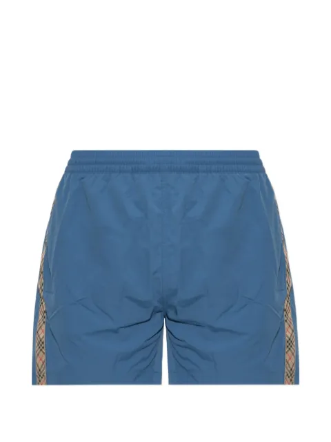 Burberry bañador con paneles de cuadros