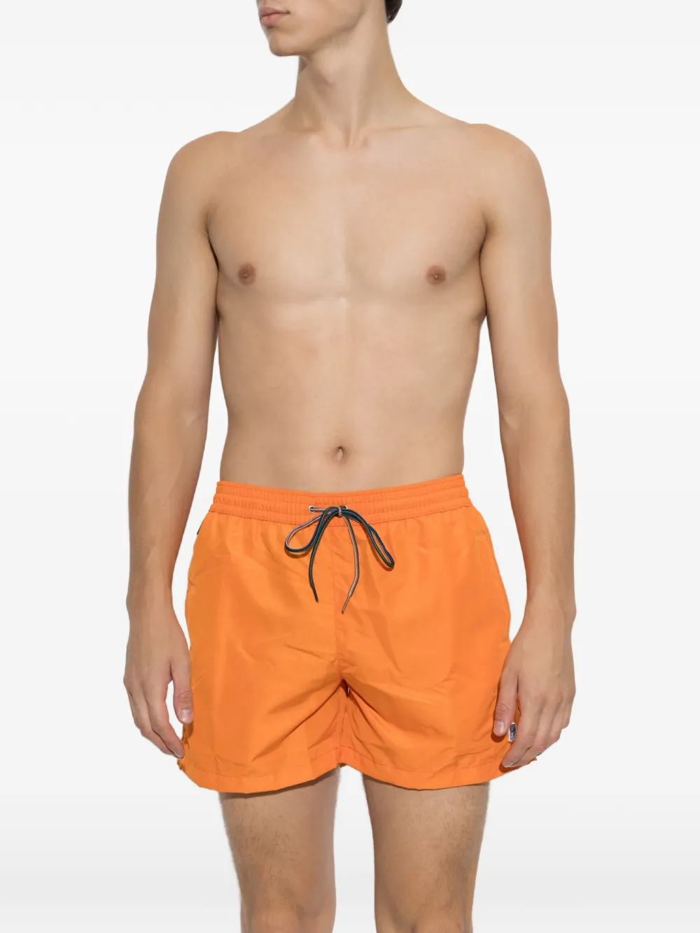 Paul Smith Zwembroek met Zebra-logo Oranje
