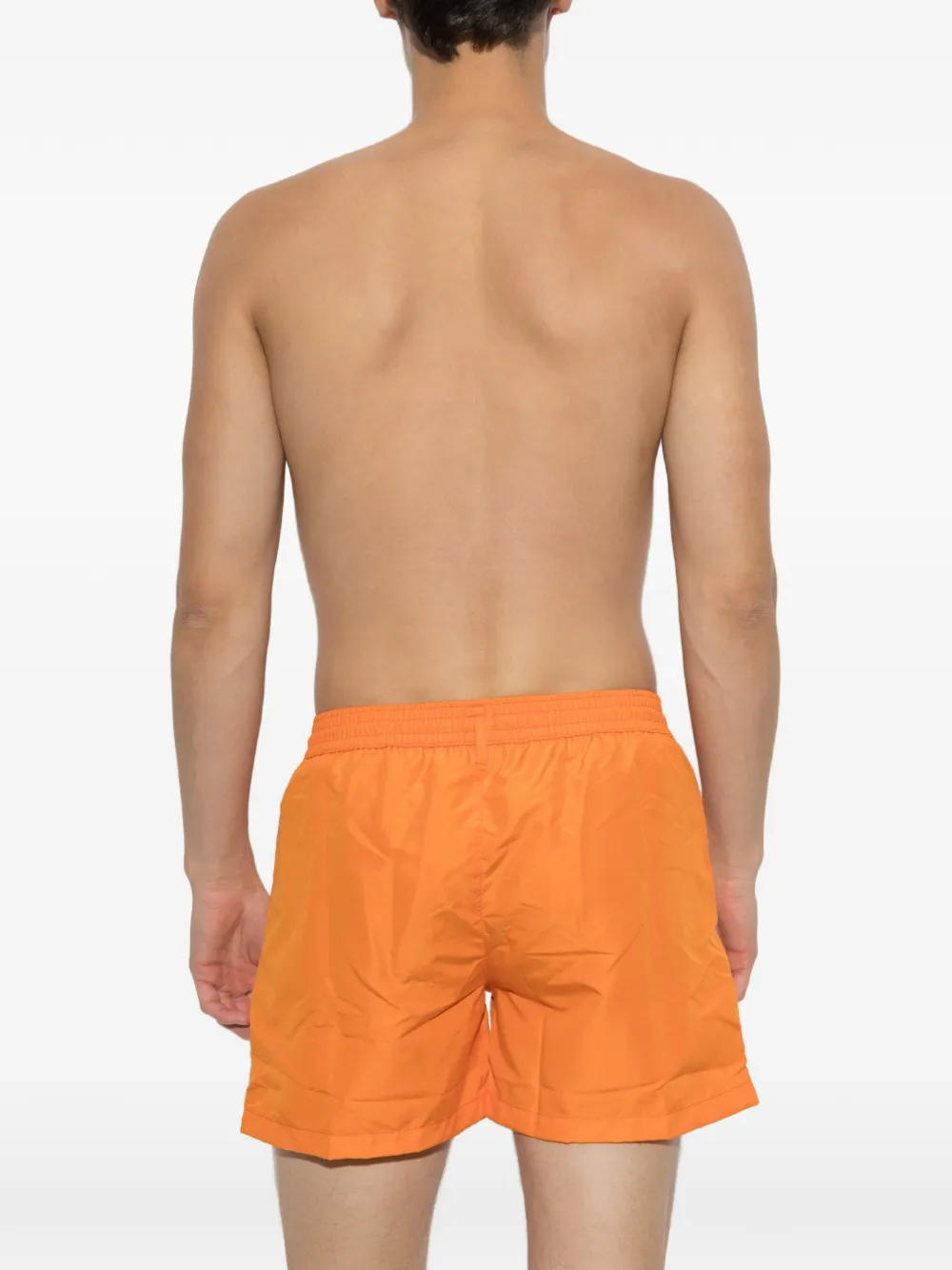 Paul Smith Zwembroek met Zebra-logo Oranje