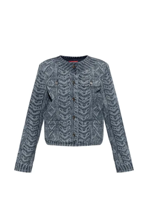 Diesel chamarra De-Grafy-S2 con estampado gráfico