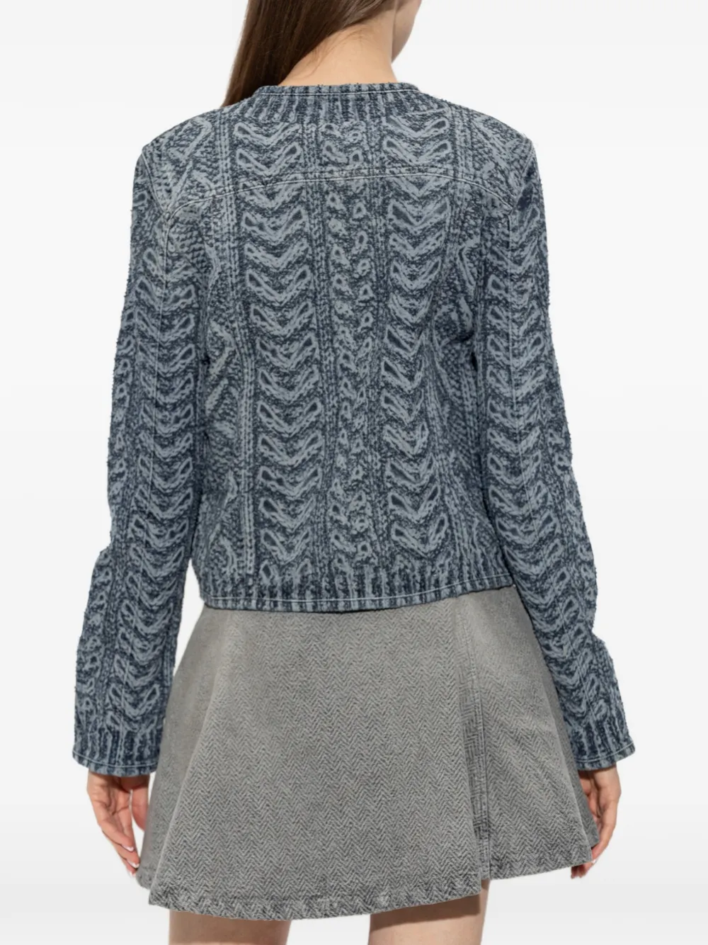 Diesel De-Grafy-S2 jack met grafische print Blauw