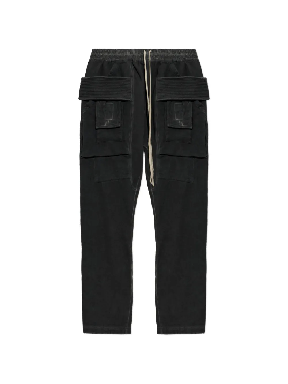 Rick Owens DRKSHDW Cargo broek met trekkoord Zwart