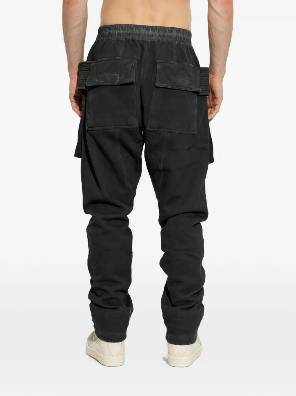 Rick Owens DRKSHDW Cargo broek met trekkoord Zwart
