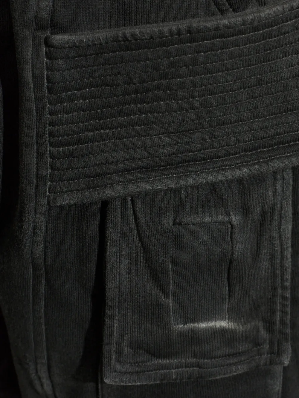 Rick Owens DRKSHDW Cargo broek met trekkoord Zwart