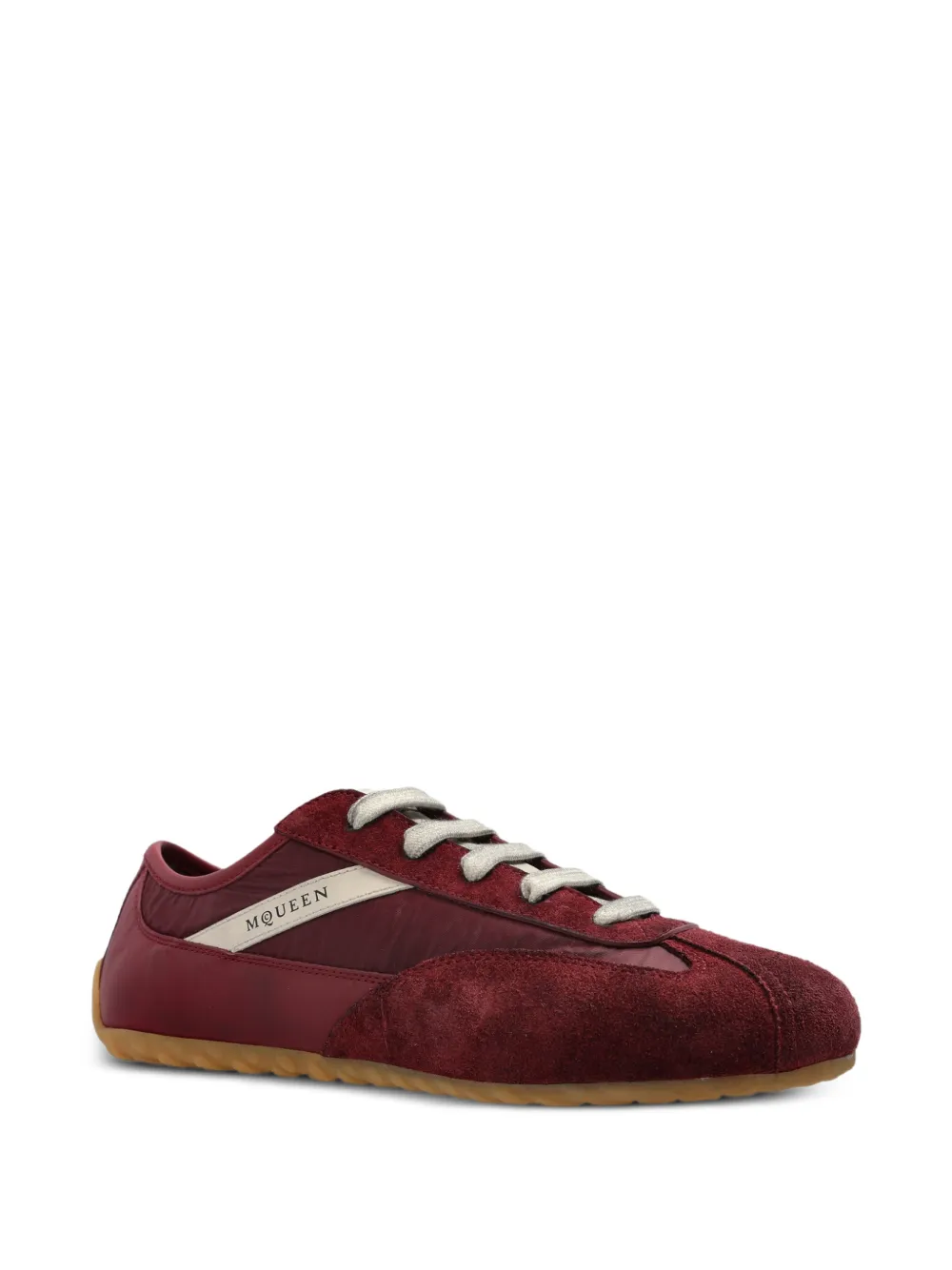 Alexander McQueen Boxe leather sneakers Rood