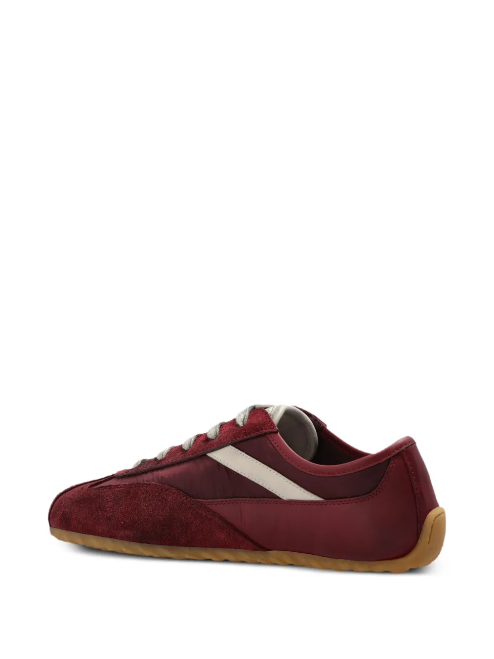 Alexander McQueen Boxe leather sneakers Rood
