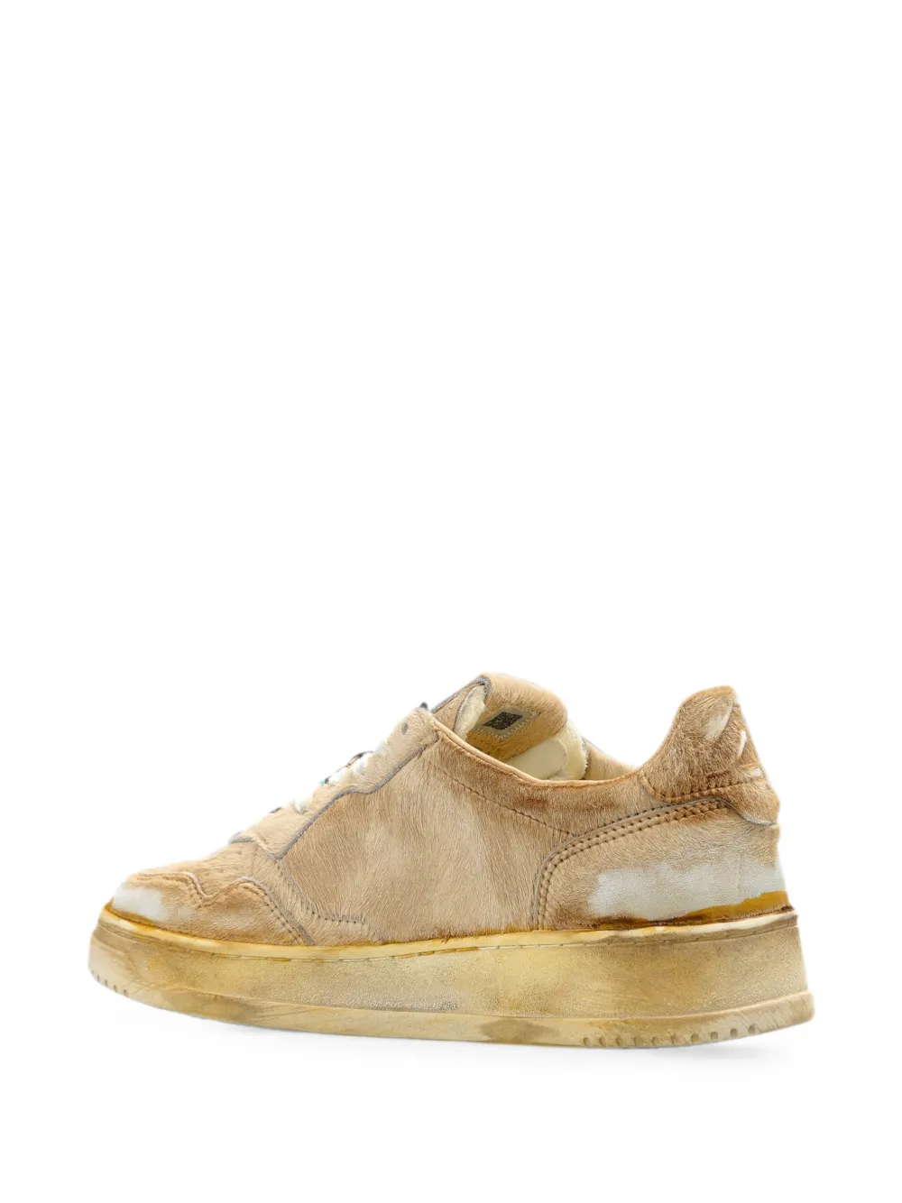 Autry Medalist tassel-detail sneakers Beige