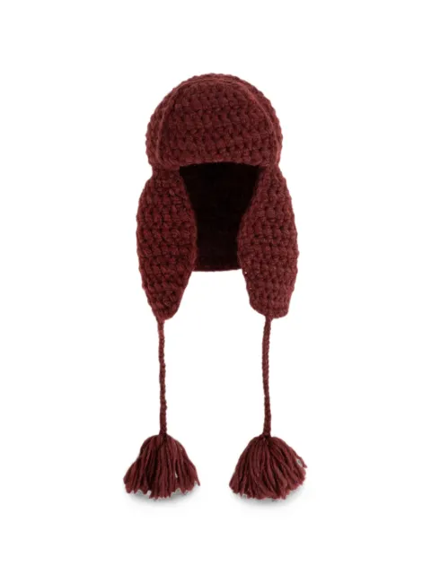 ETRO chunky-knit ear-flap hat