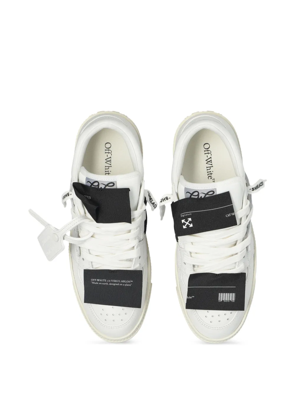 Off-White 3.0 Court Low Top sneakers Wit