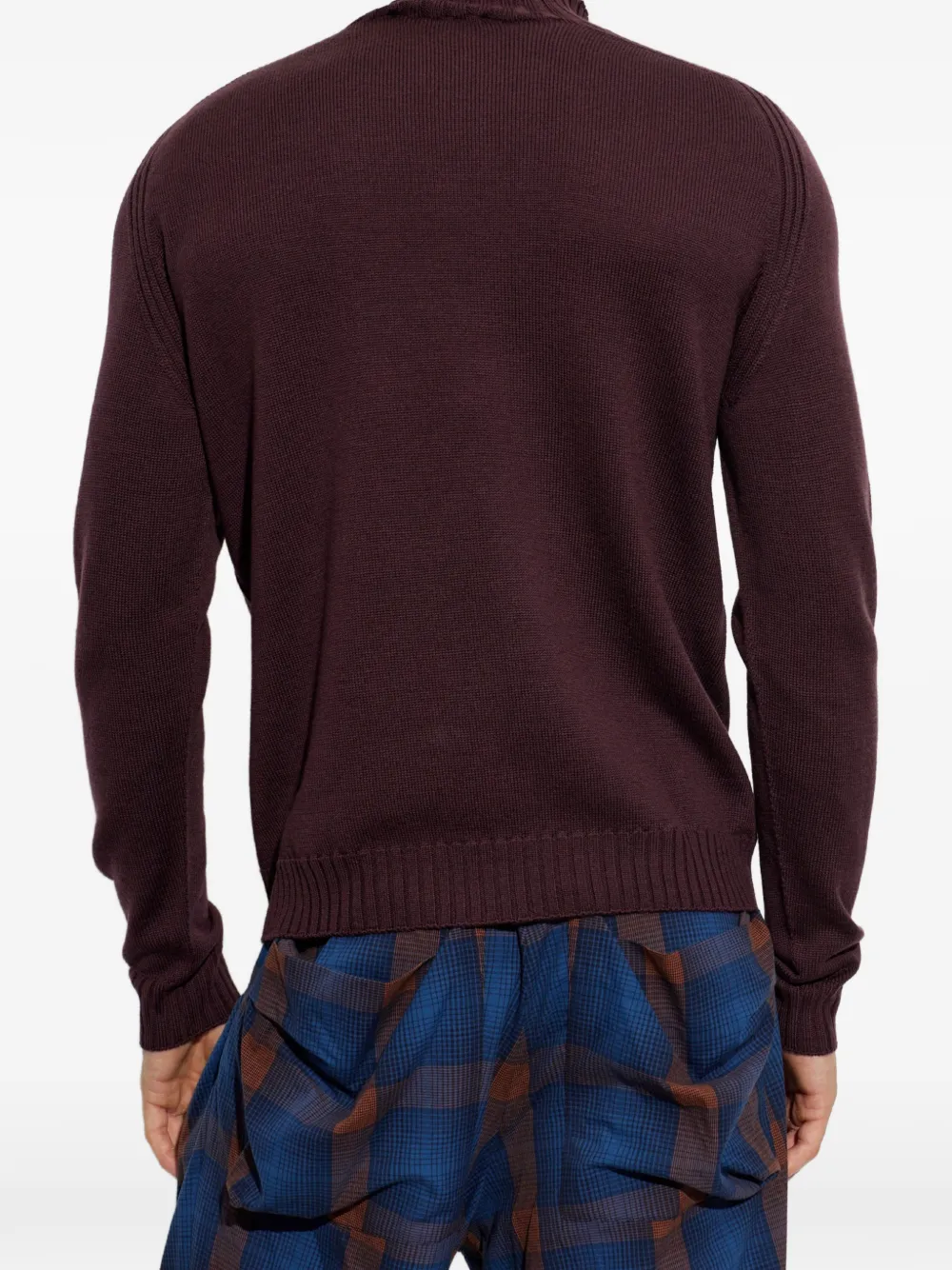 Vivienne Westwood Fisherman wollen trui Paars