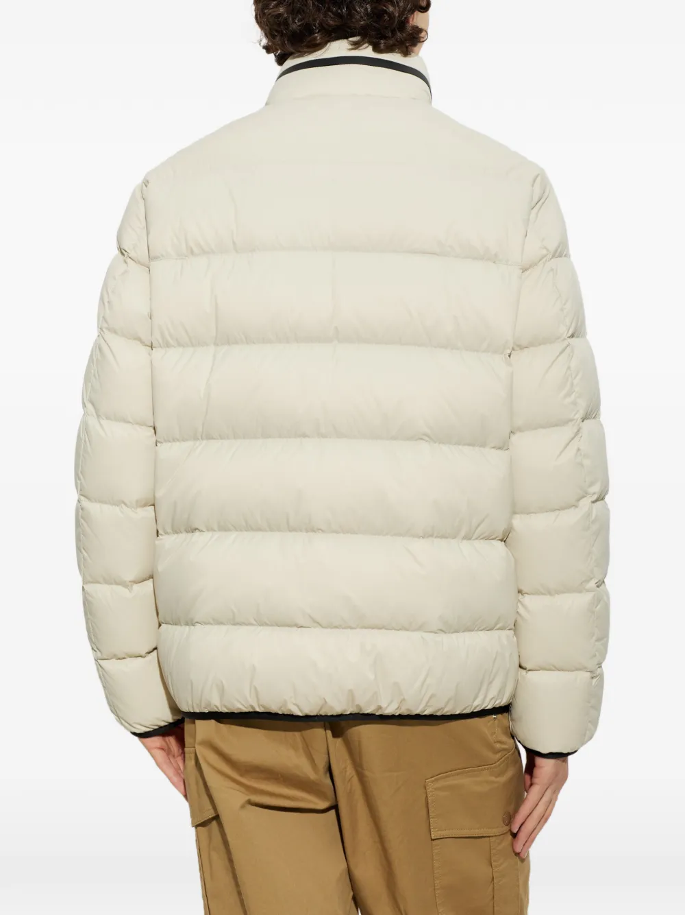 Moncler Dalalven kort donsjack Beige