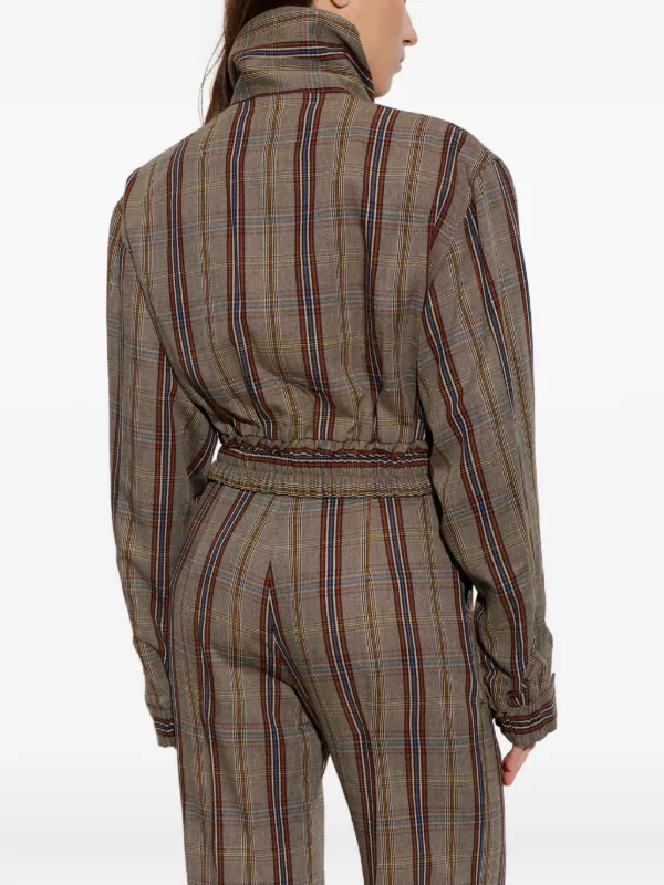 Vivienne Westwood Memphis Check Jacket | Brown | FARFETCH
