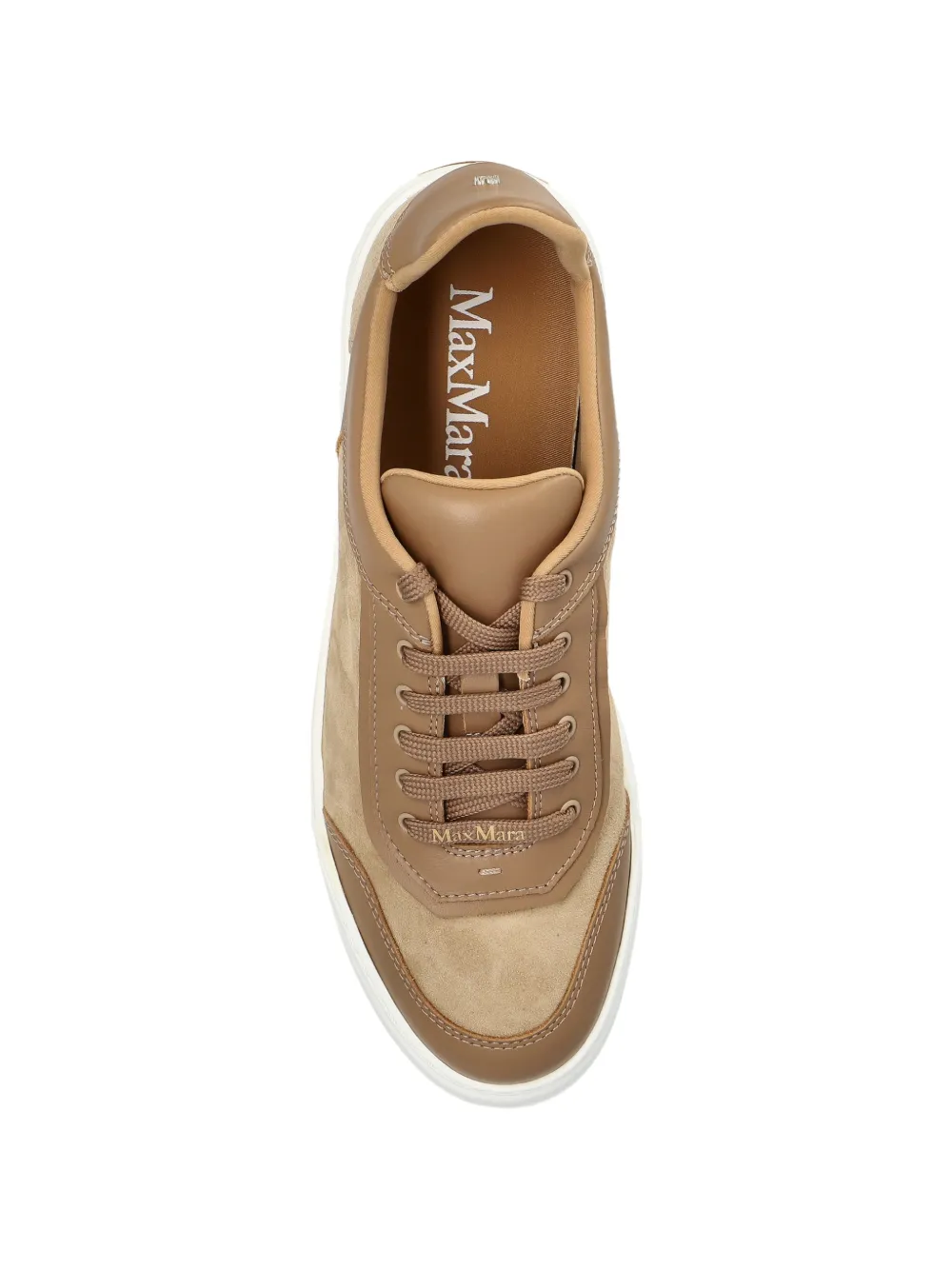 Max Mara Urban suède sneakers Beige