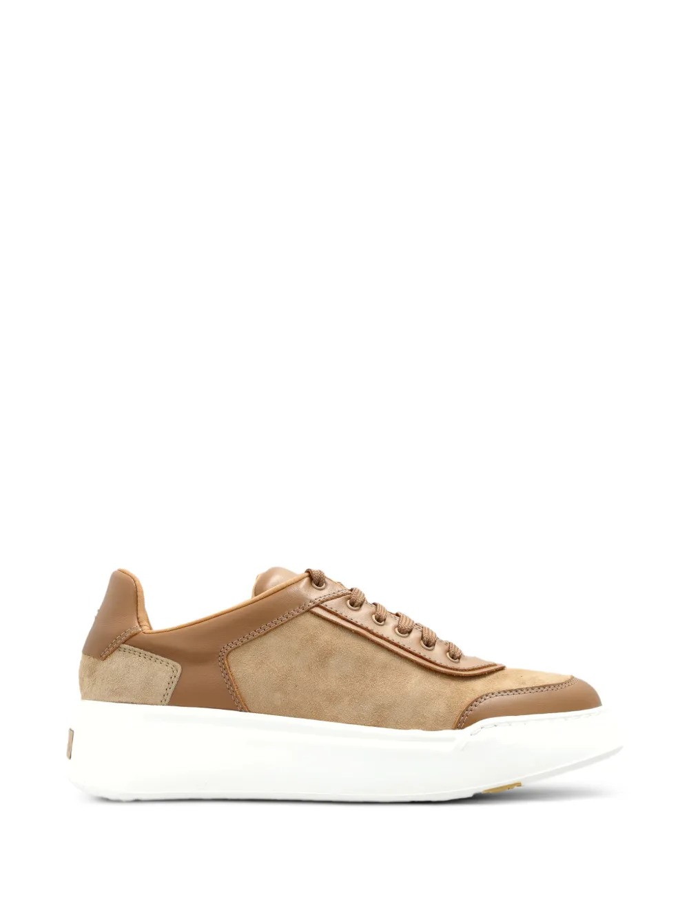 Max Mara Urban suede sneakers - camel - Toni neutri