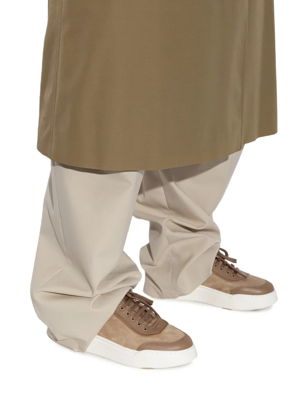 Max Mara Urban suède sneakers Beige