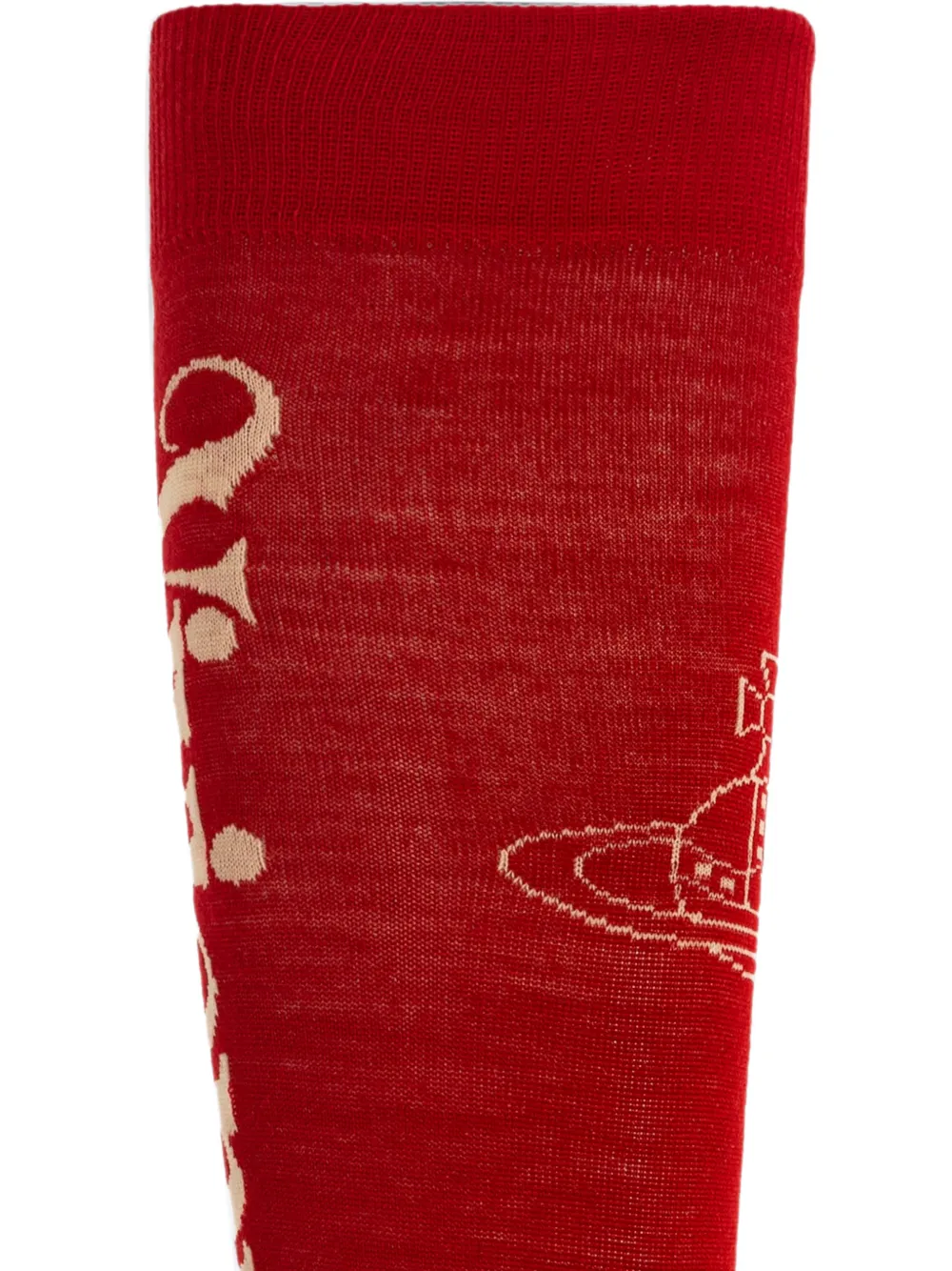Vivienne Westwood Sokken met logo Rood