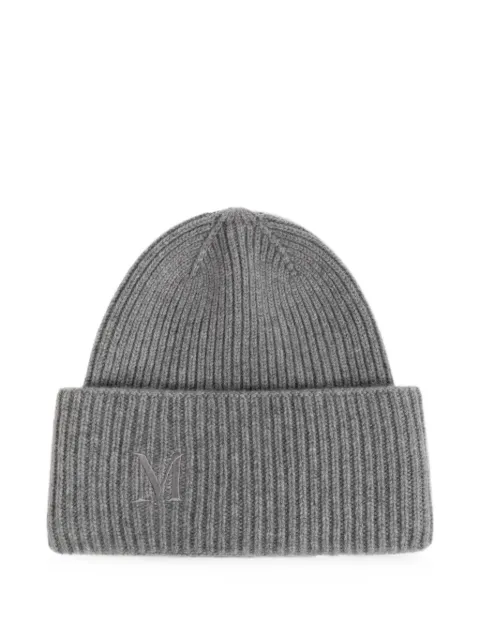 Max Mara Beanie mit Logo-Stickerei