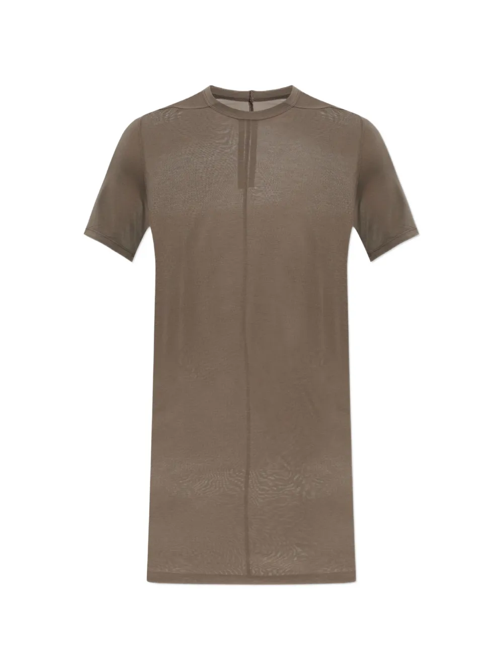 Rick Owens seam-detail T-shirt Grijs