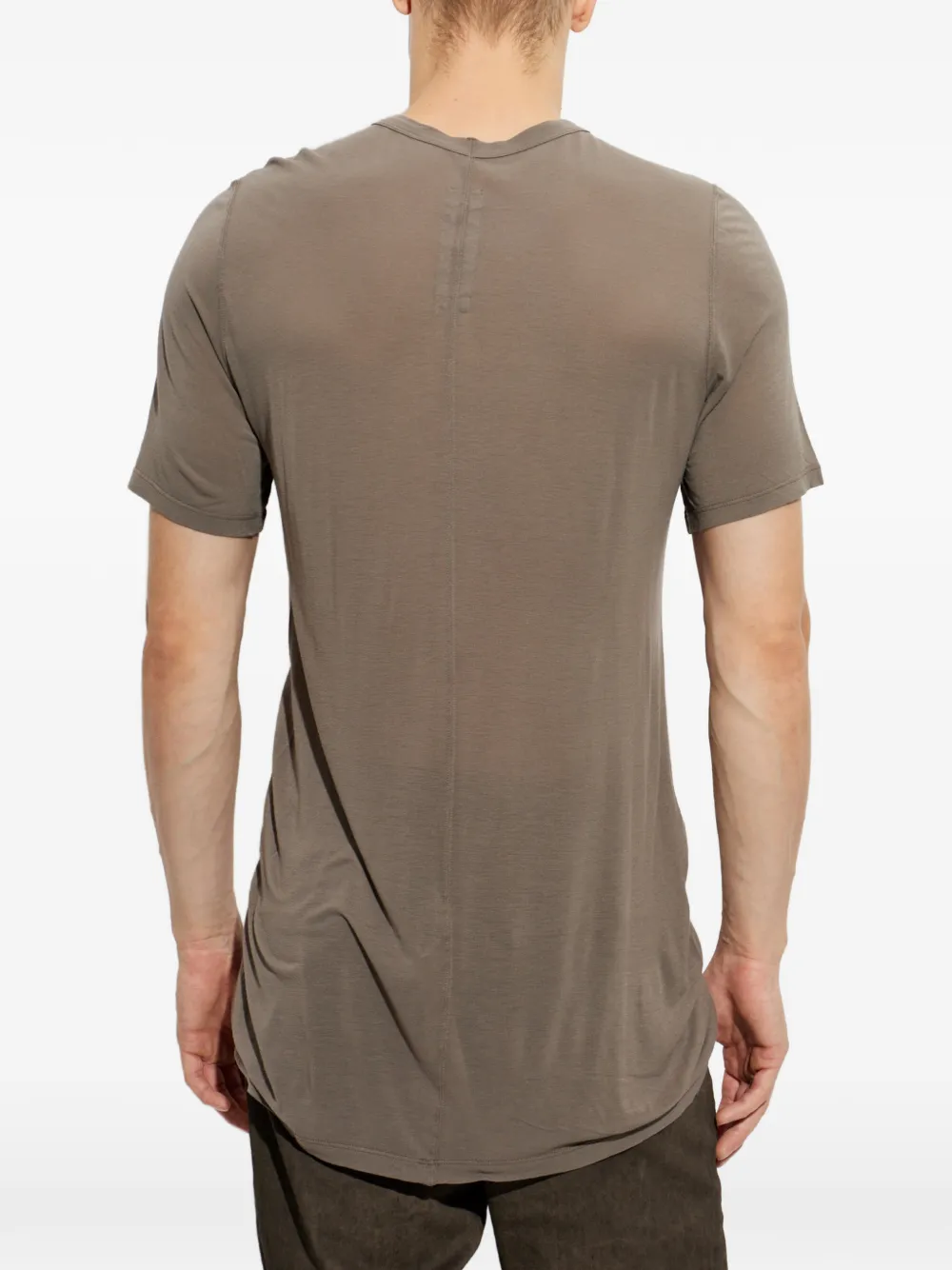 Rick Owens seam-detail T-shirt Grijs