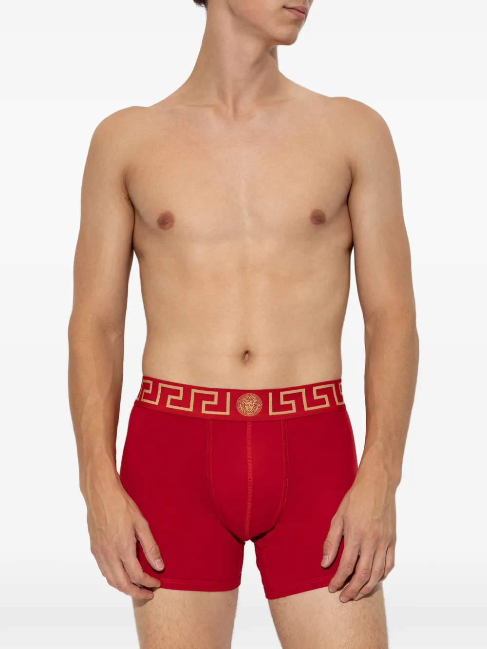 Versace Greca Medusa boxershorts Rood