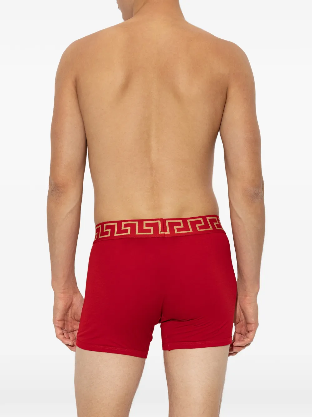 Versace Greca Medusa boxershorts Rood