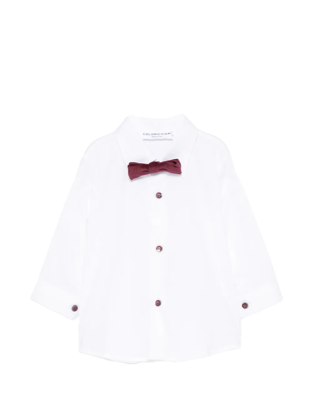 Colorichiari Fluwelen vierdelig pak Rood