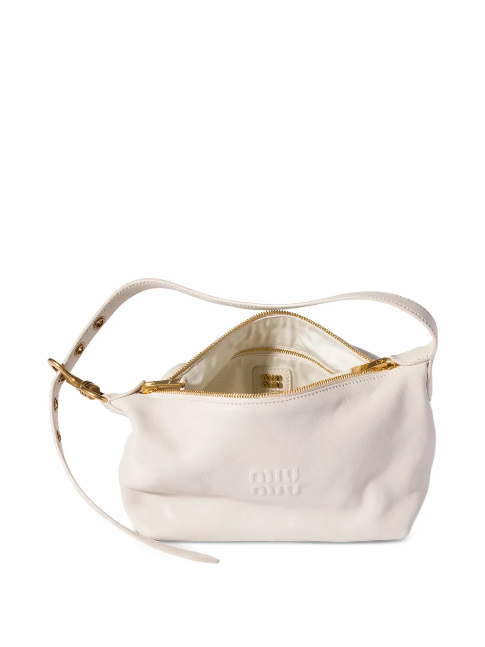 Miu Spirit nappaleren tas Wit