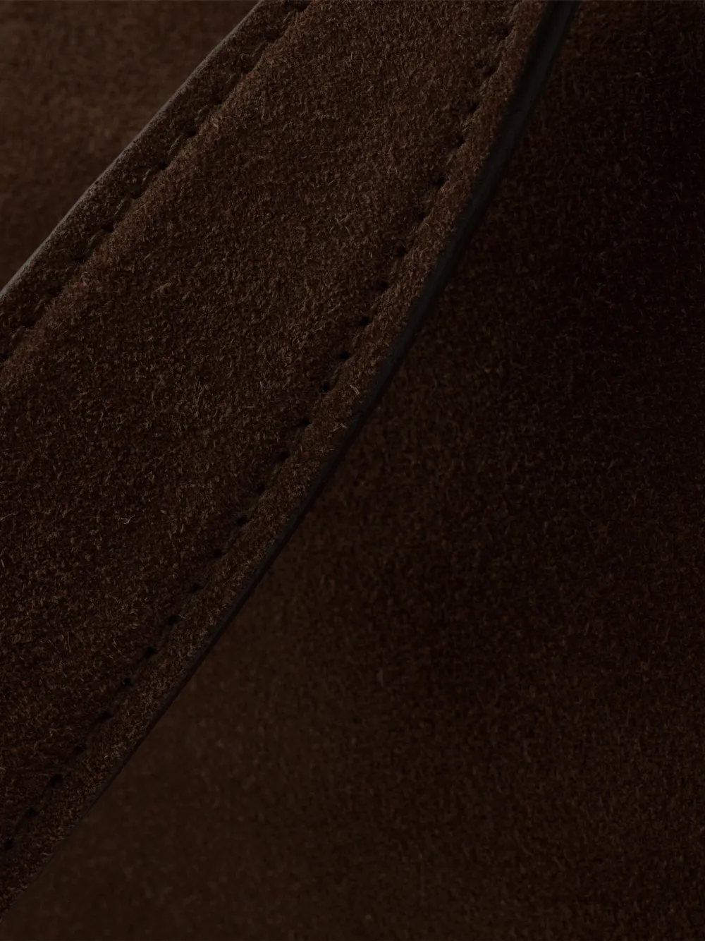 Prada Medium Aimée suède schoudertas Bruin