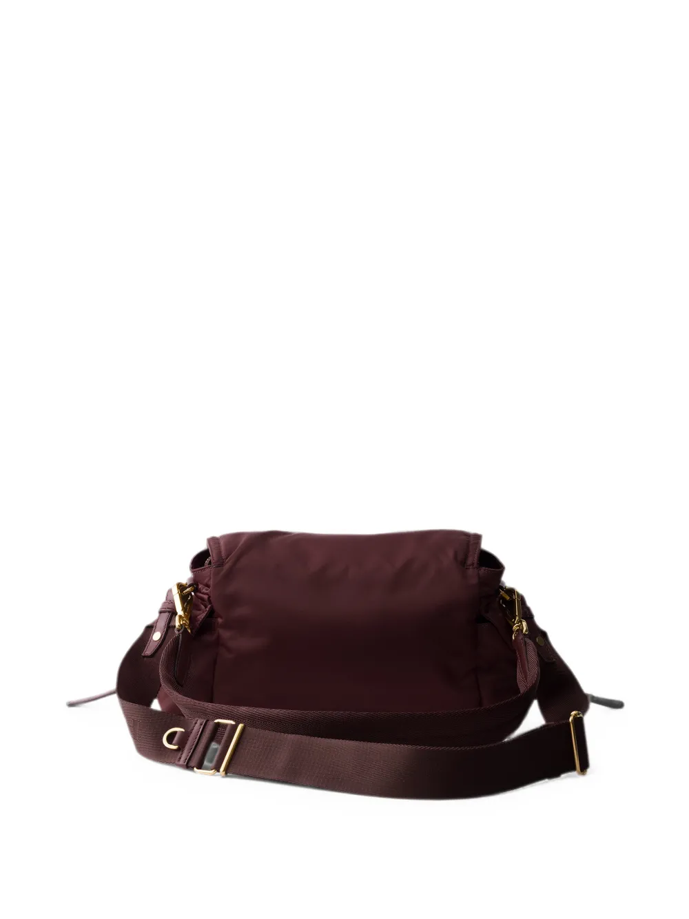 Prada Explore Re-Nylon medium schoudertas met klep Rood