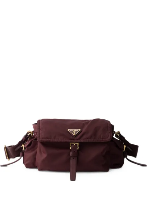 Prada Explore medium Re-Nylon shoulder bag with flap