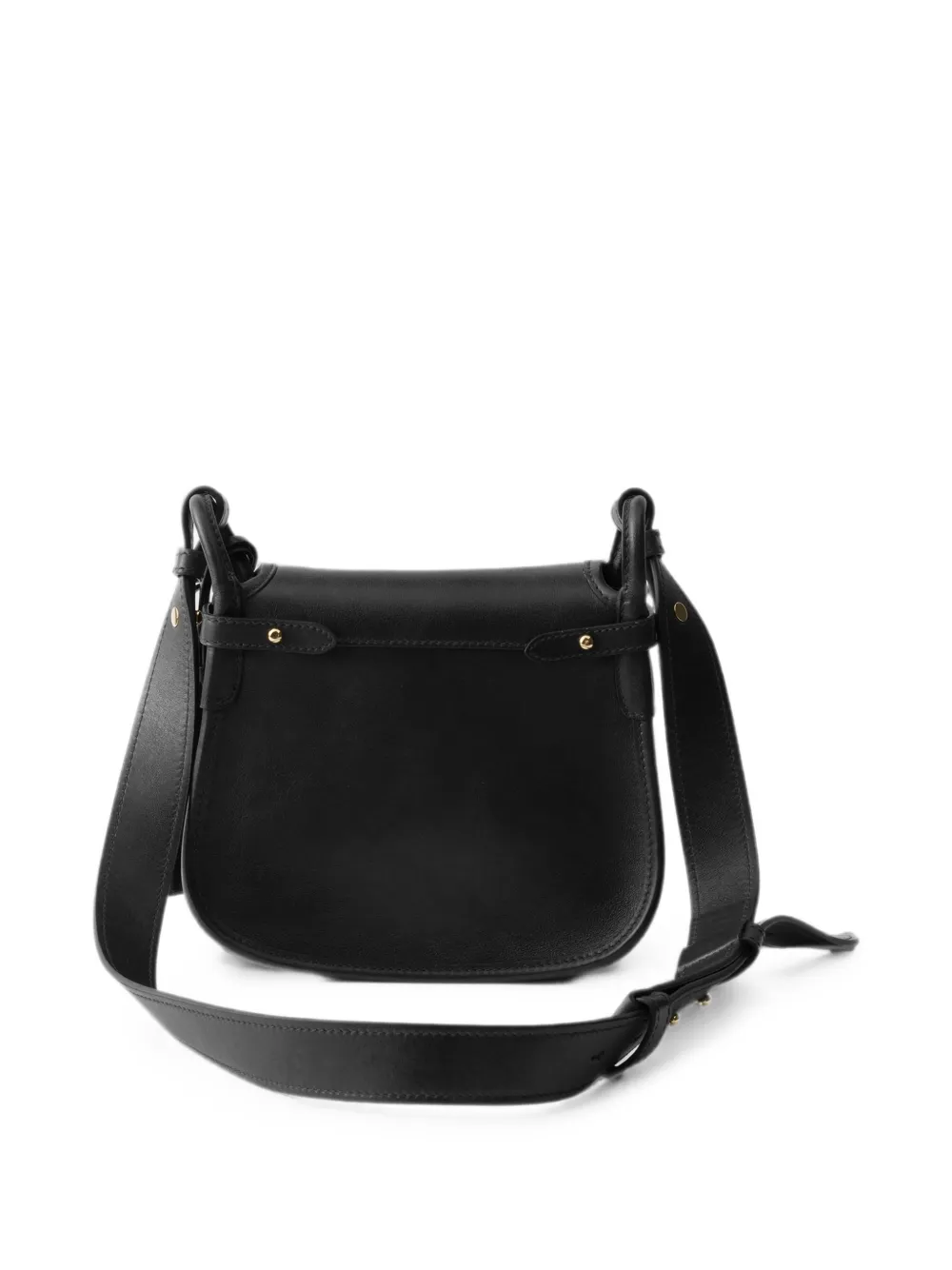 Prada Schoudertas met franje detail Zwart