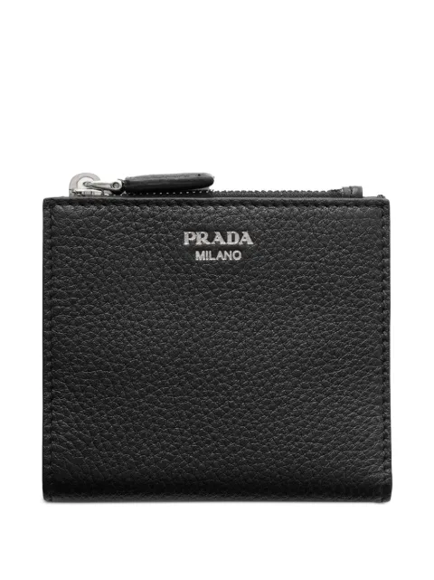 Prada petit portefeuille en cuir