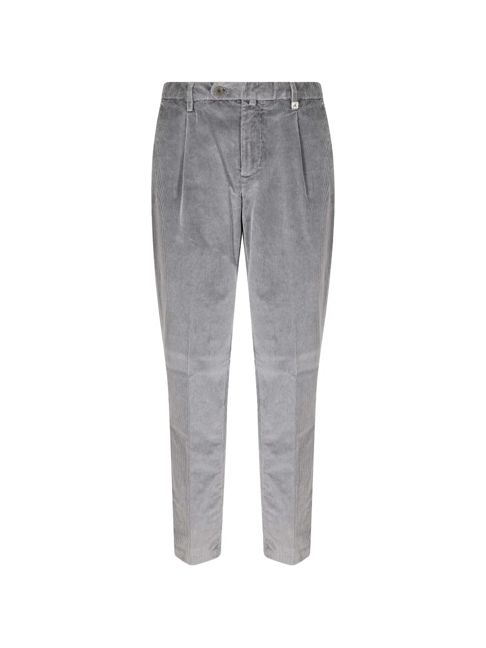 Myths corduroy tapered trousers - Grigio