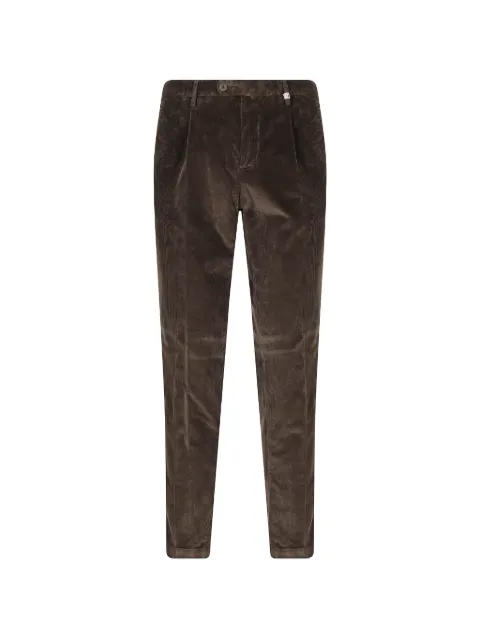 Myths pleated corduroy trousers