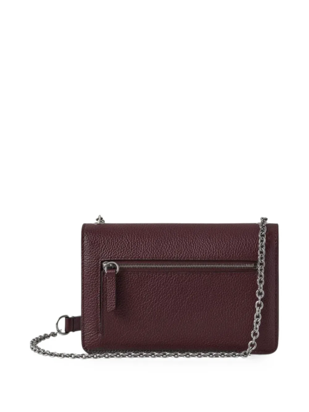 Mulberry Darley leren schoudertas Rood