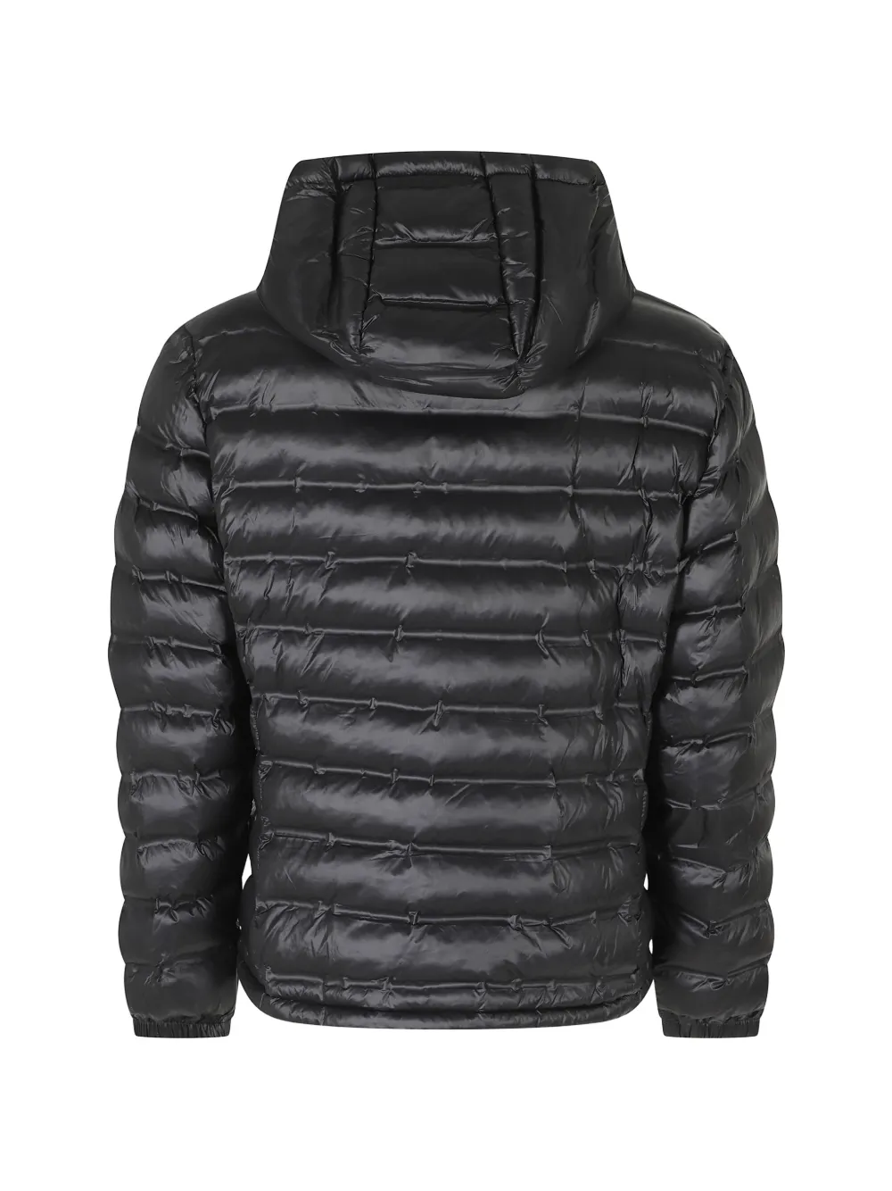 Blauer Charles Sorona Aura gewatteerd jack met capuchon Zwart