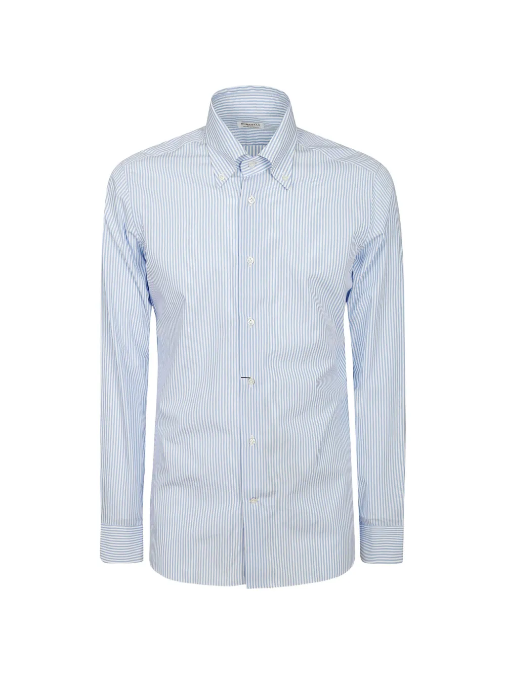 BORRIELLO NAPOLI striped button-down shirt - Bianco