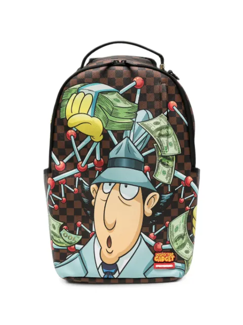 Sprayground Instector Gadget check-pattern graphic-print backpack