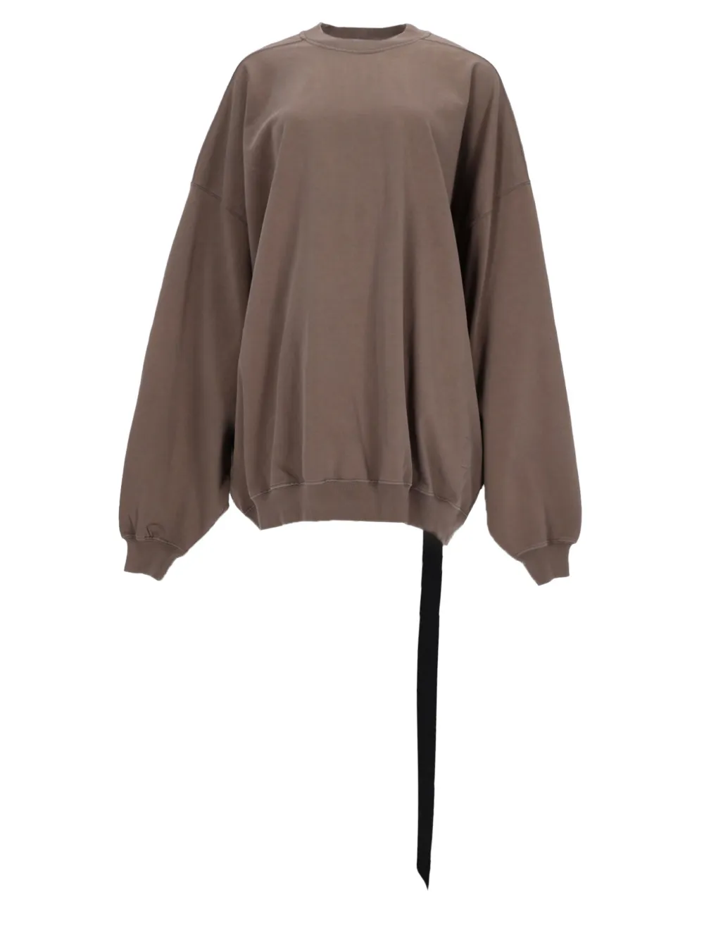 Rick Owens DRKSHDW Trui met bandje en lange mouwen Bruin