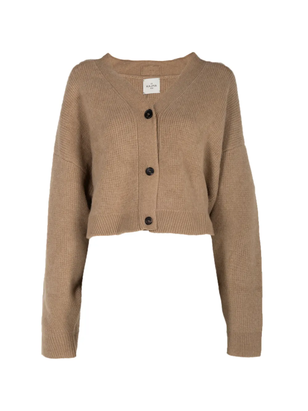 Le Kasha Derios ribbed-knit V-neck cardigan