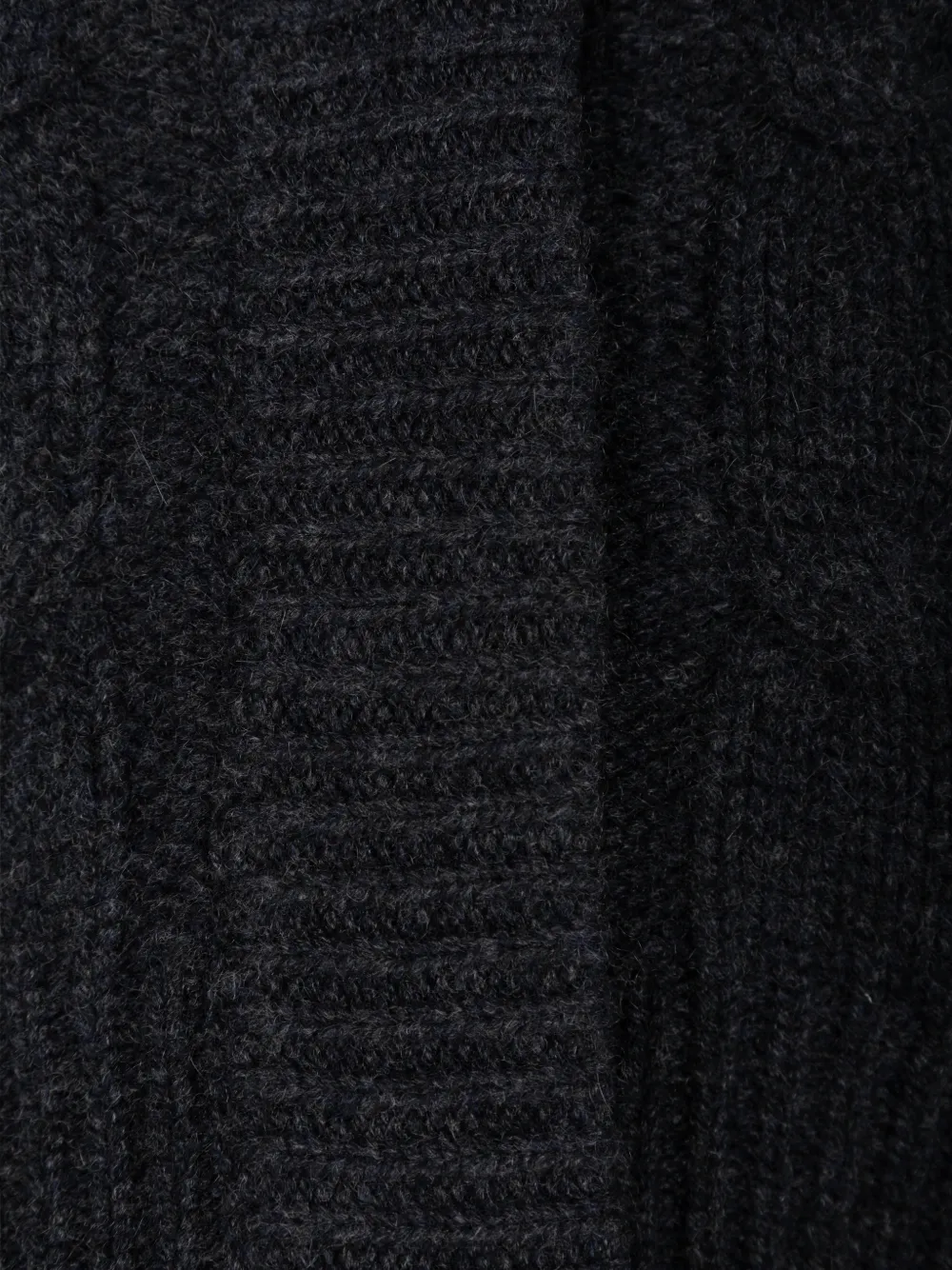 Le Kasha Beaulieu kabelgebreid vest Blauw