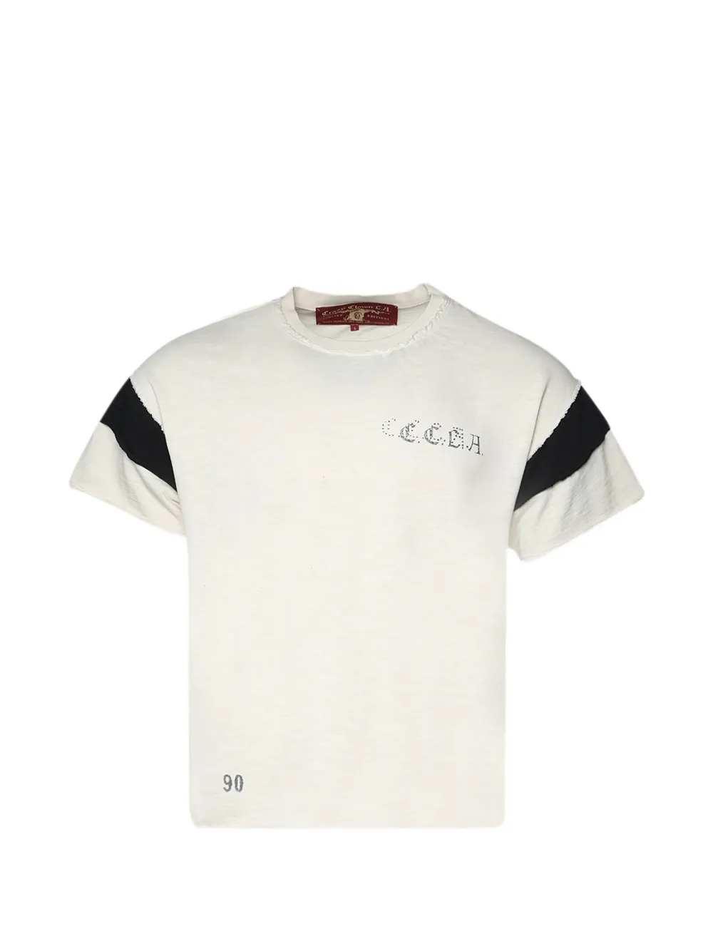 Crazy Clown L.A. DTLA logo-print T-shirt - Bianco