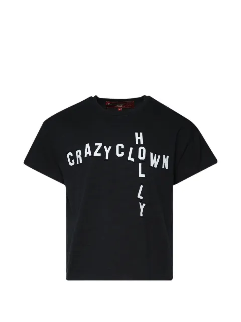 Crazy Clown L.A. Ghost of Love logo-patch cotton T-shirt