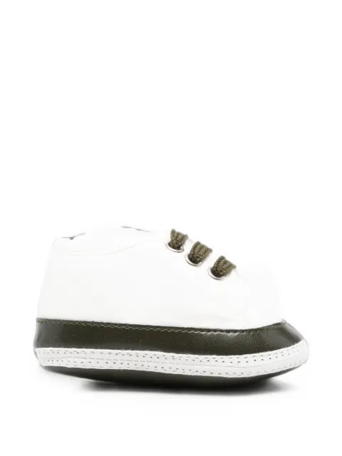 Colorichiari lace-up panelled sneakers