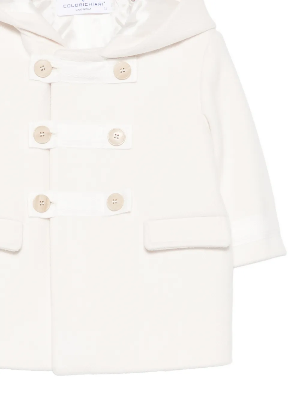 Colorichiari Jas met dubbele rij knopen Beige