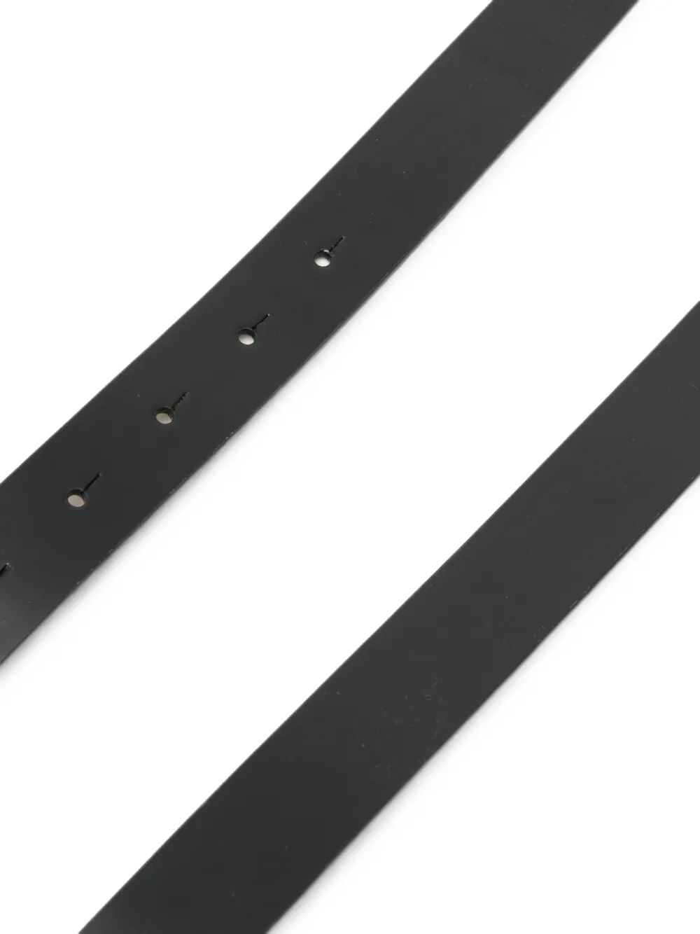 Dolce & Gabbana Kids Lakleren riem met logo Zwart