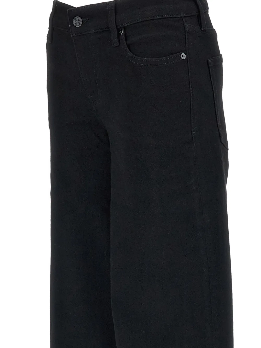 FRAME Jeans met wijde pijpen Zwart