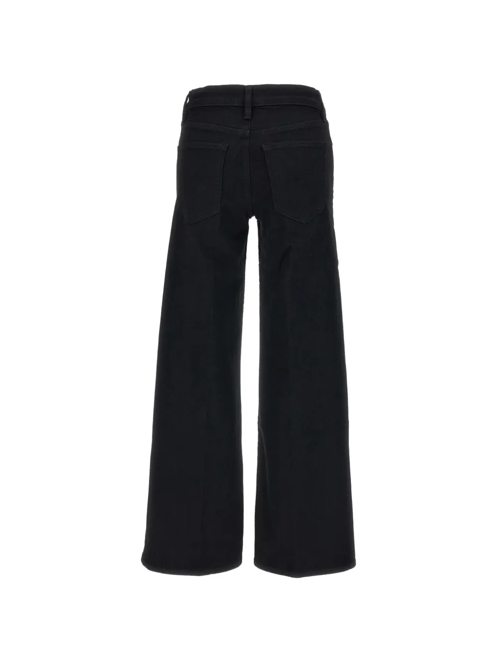 FRAME Jeans met wijde pijpen Zwart